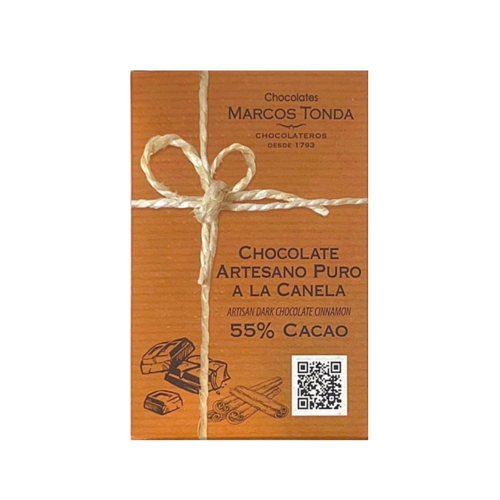 Chocolate Puro Artesano a la Canela 100 G
